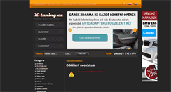 Desktop Screenshot of nahradni-dily.k-tuning.cz