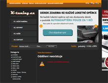 Tablet Screenshot of nahradni-dily.k-tuning.cz