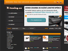 Tablet Screenshot of k-tuning.cz